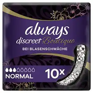 Always-Slipeinlagen Always Discreet Boutique Normal, 10 Binden