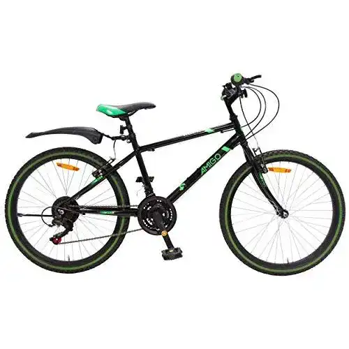 Die beste Amigo-Fahrrad AMIGO Rock Mountainbike 24 Zoll 18-Gang 2026 Test Bestseller Amigo-Fahrrad AMIGO Rock Mountainbike 24 Zoll 18-Gang