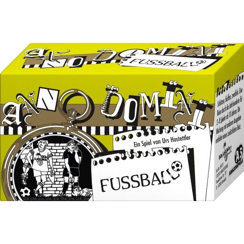 Anno Domini ABACUSSPIELE 09121 Fussball, Quizspiel, Kartenspiel