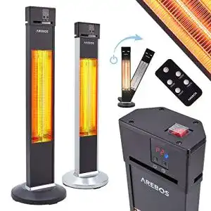 Arebos-Heizstrahler Arebos Infrarot Stand Heizstrahler 2000 W