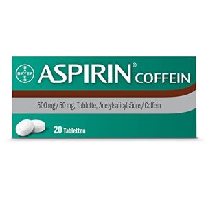 Aspirin-Tabletten Aspirin Coffein Tabletten, 20 St. Tabletten