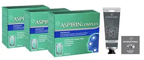 Aspirin-Tabletten Aspirin Complex 3 x 20 Beutel Sparset