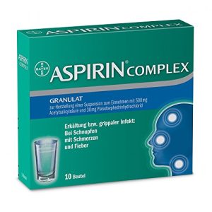 Aspirin-Tabletten Aspirin Complex, löslich, 10 Stück