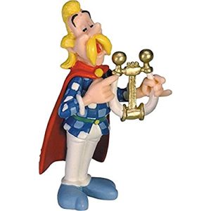 Asterix-Figuren Plastoy SAS 60548 Troubadix mit Leier, 7