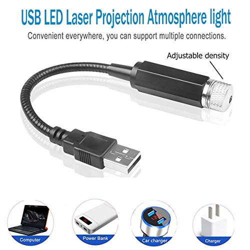 Auto-Sternenhimmel LATTCURE LED Atmosphäre Licht, USB