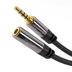 Aux-Kabel KabelDirekt, Headset Verlängerung, 10m, 3,5mm Stecker
