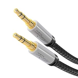 Aux-Kabel KabelDirekt, & Klinkenkabel 3,5 mm, 3 m, bruchfest