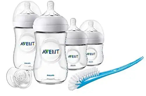 Avent-Glasflaschen Philips Avent Baby-Fläschchen, transparent