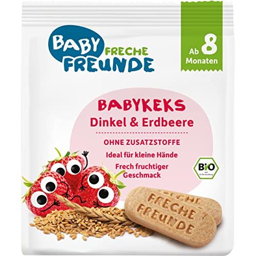 Die beste babykekse freche freunde baby bio dinkel erdbeere 7er pack Bestsleller kaufen