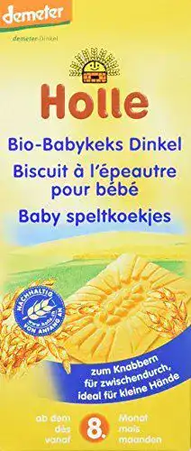 Babykekse Holle Bio-Babykeks Dinkel, 3er Pack
