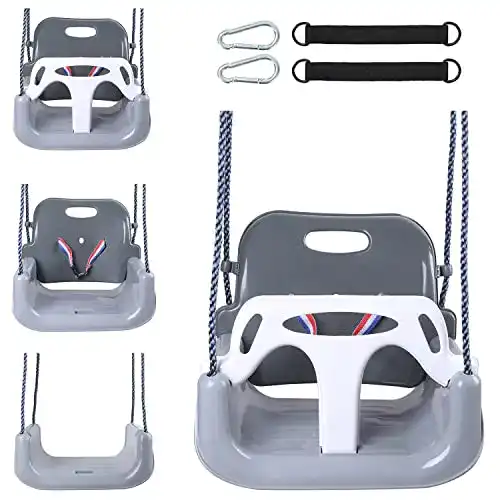 Babyschaukel outdoor YIHATA 3 in 1 Kinderschaukel Indoor