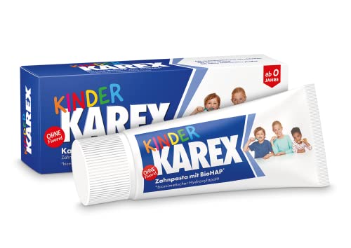 Die beste babyzahnpasta karex kinder zahnpasta 2 x 50 ml ohne fluorid Bestsleller kaufen