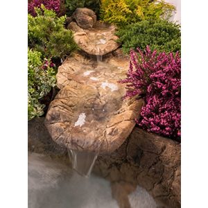 Bachlauf ATG-Line Wasserfall Gartenteich Schalen Set, 135 x 50cm