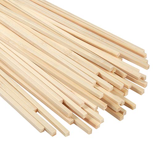 Die beste bambusleiste pllieay 30 stueck bambusstreifen 30 cm quadratisch Bestsleller kaufen