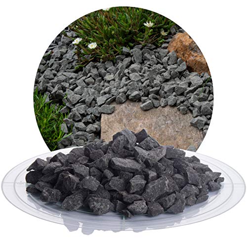 Die beste basalt splitt schicker mineral basaltsplitt schwarz 25 kg Bestsleller kaufen