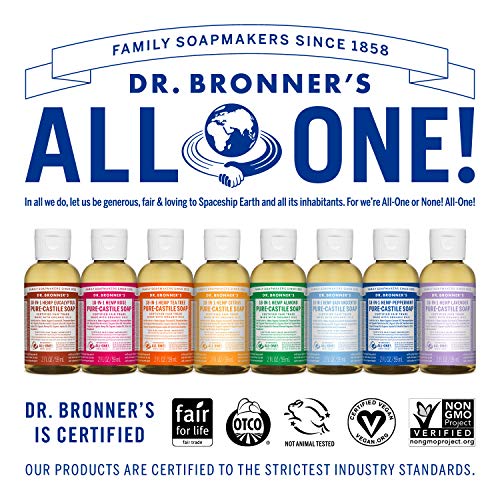 Bio-Flüssigseife Dr. Bronner’s Bio Citrus Pure Castile, 59 ml