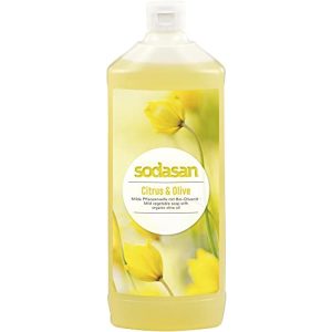 Bio-Flüssigseife SODASAN Citrus & Olive NF, 2 x 1000 ml