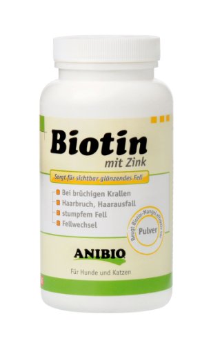 Die beste biotin fuer hunde anibio biotin pulver 220g ergaenzungsfutter Bestsleller kaufen