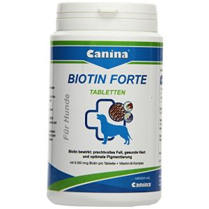 Biotin für Hunde Canina Biotin Forte Tabletten, 200 g