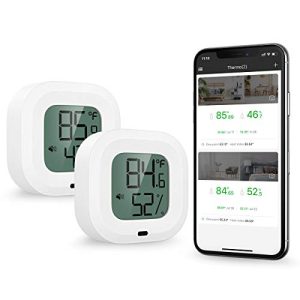 Bluetooth-Thermometer ORIA, 2 Stück mit HD-Bildschirm