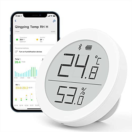Bluetooth-Thermometer qingping, funktioniert mit Apple HomeKit