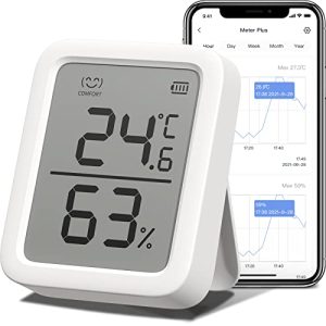 Bluetooth-Thermometer SwitchBot, mit Smart Alert, LCD