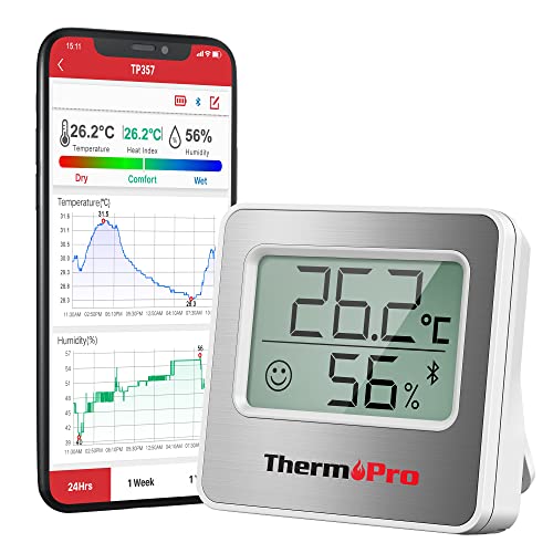 Die beste bluetooth thermometer thermopro tp357 80m mit app mini Bestsleller kaufen