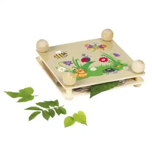 Blumenpresse moses 16028 Krabbelkäfer Blätter und Blütenpresse
