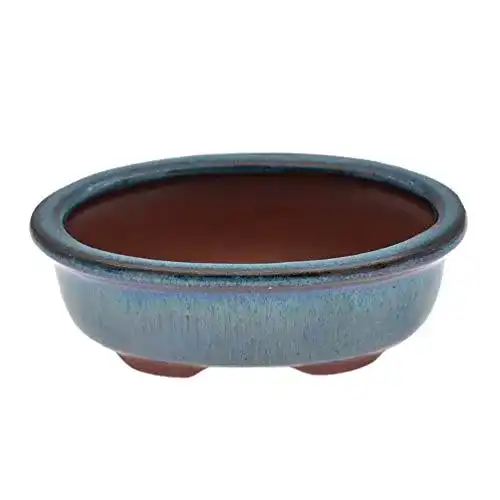Bonsai-Schale Hongma Bonsaischale mit Wasserablaufloch