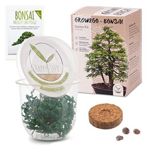 Bonsai-Starter-Kit HappySeed GROW2GO Bonsai Starter Kit