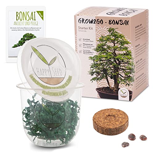 Die beste bonsai starter kit happyseed grow2go bonsai starter kit Bestsleller kaufen