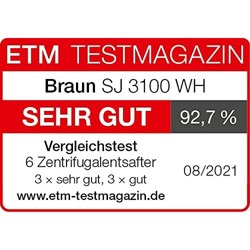 Braun-Entsafter Braun Household PurEase Entsafter SJ 3100 WH