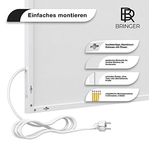 Bringer-Infrarotheizung BR Bringer, Bildheizung mit UV Druck