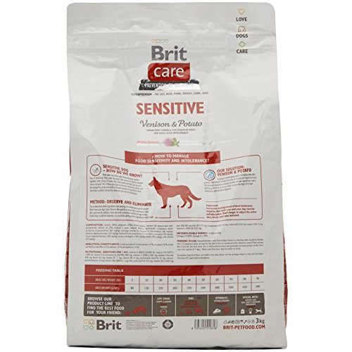 Brit-Care-Hundefutter Brit Care Care 3kg Sensitive VENISION