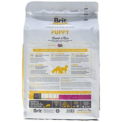 Brit-Care-Hundefutter Brit Care Puppy Lamb & Rice 3kg