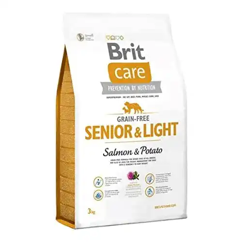 Brit-Care-Hundefutter Brit Care Senior Light Salmon & Potato 3kg