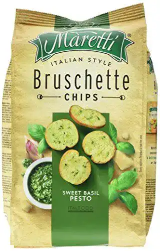 Brotchips Maretti Bruschette Chips Sweet Basil Pesto 150g