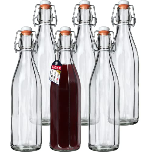 Die beste buegelflaschen kadax flasche mit buegelverschluss 6 stueck Bestsleller kaufen