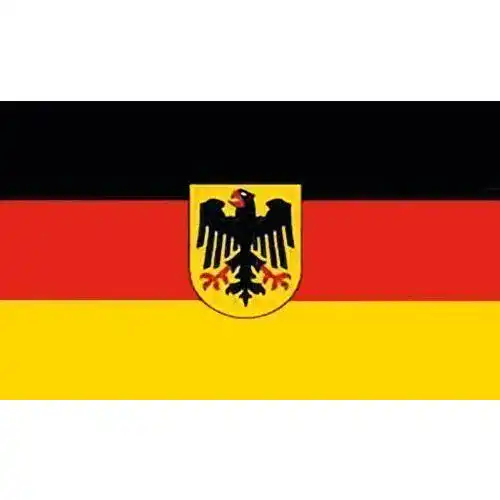 Bundesdienstflagge Flaggenking wetterfest, 150 x 90 x 1 cm