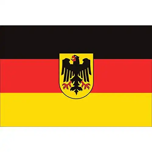 Bundesdienstflagge flaggenmeer ® ca. 30 x 45 cm