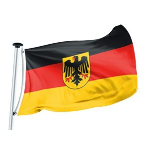 Bundesdienstflagge FLAGLY Flagge Deutschland mit Adler