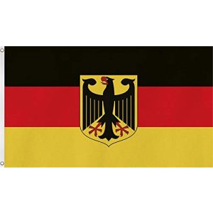 Bundesdienstflagge normani XXL genäht mit Adler Größe 300×500