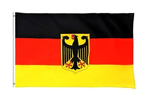 Bundesdienstflagge Star Cluster 90 x 150 cm mit Adler