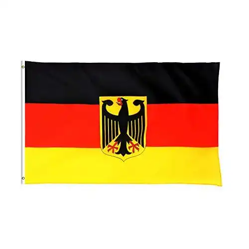 Bundesdienstflagge Star Cluster 90 x 150 cm mit Adler