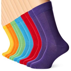 Bunte Socken FM London Herren Bamboo Socken, mehrfarbig
