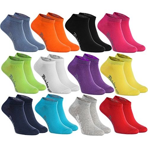 Die beste bunte socken rainbow socks baumwolle bunte sneaker socken Bestsleller kaufen