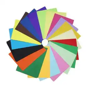 Buntes Papier DELLCCIU 20 Farben, A4 90 g/m², 100 Blatt