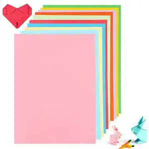 Buntes Papier G2PLUS 100 Blatt A4 Buntpapier, 100 g/m²
