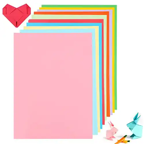 Buntes Papier G2PLUS 100 Blatt A4 Buntpapier, 100 g/m²