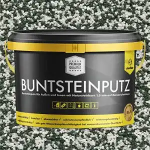 Buntsteinputz BAU DISCOUNT weiss/grün 20kg